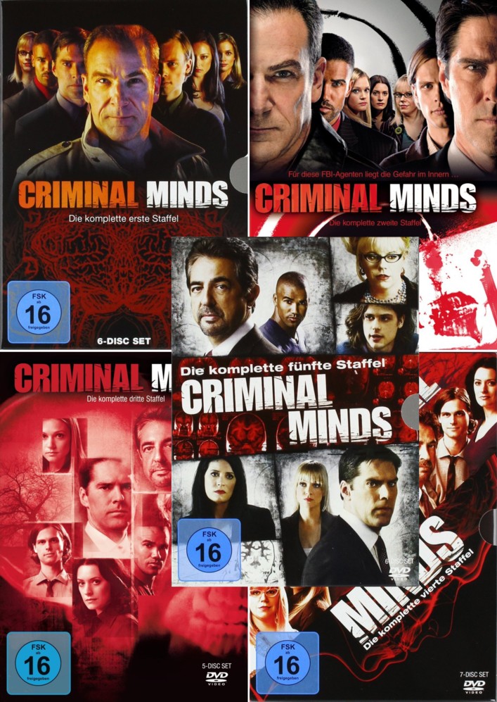 Minds (Die komplette 1./2./3./4./5. Staffel)  30 DVD  444