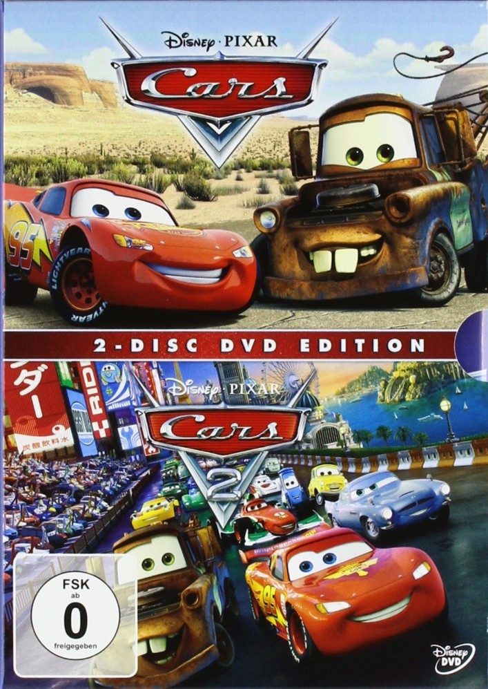 Cars 1 + 2 (Walt Disney - Pixar) | 2-Disc Edition | DVD | 205 | eBay