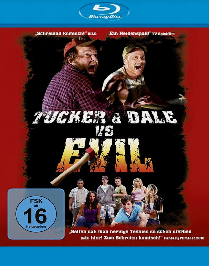 & Dale vs. Evil (Tyler Labine   Alan Tudyk)  Blu ray  443